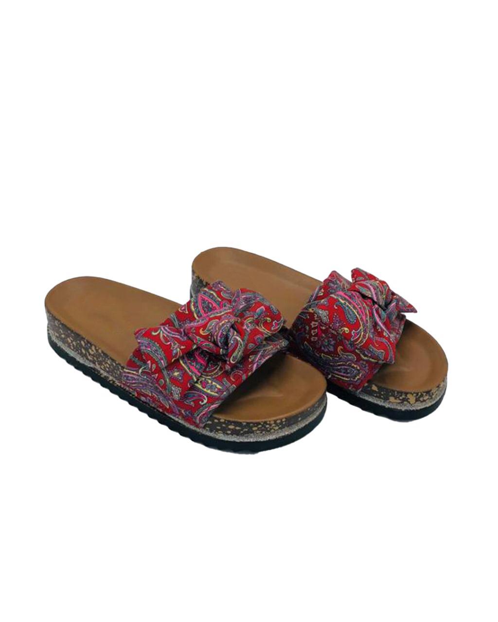 FLIP FLOP - FF - 231 - PRINT FLOWER RED